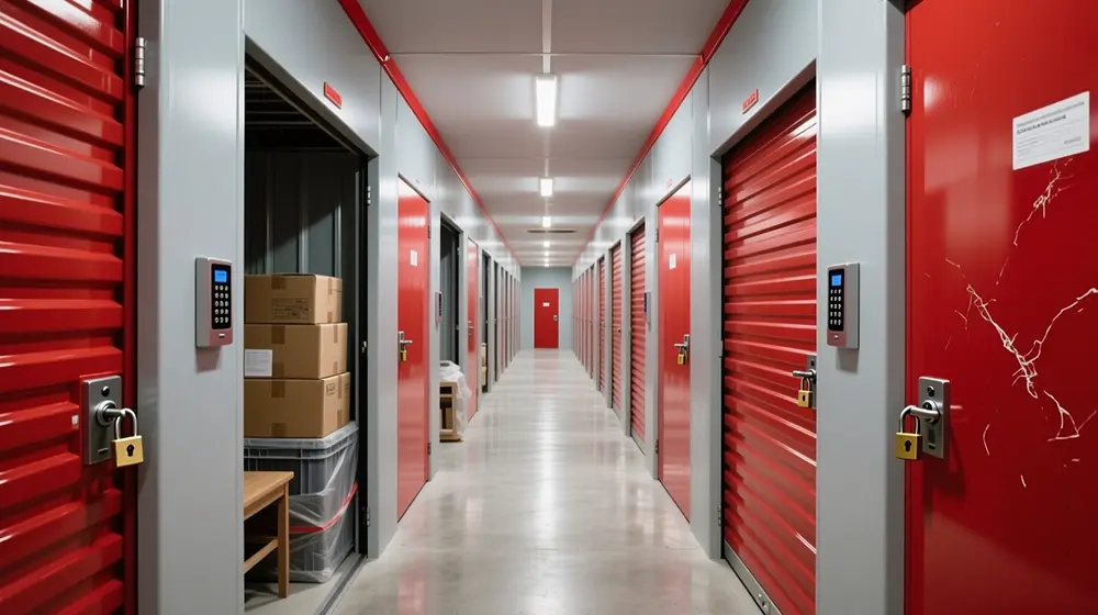 How do lock out notices work in self storage Abu Dhabi