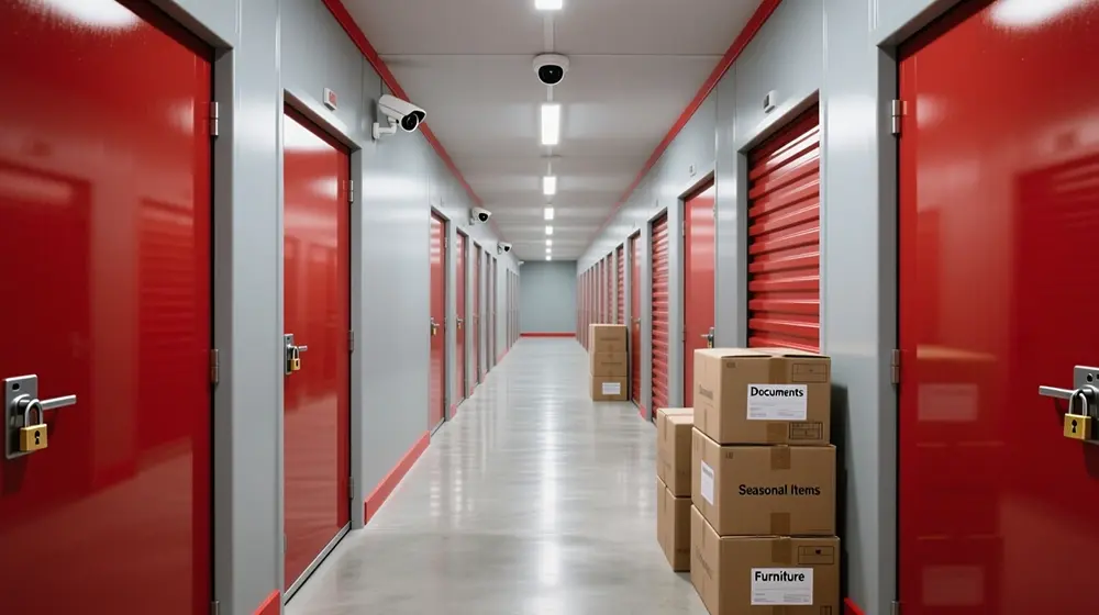 Self Storage Abu Dhabi units for safe and secure storage