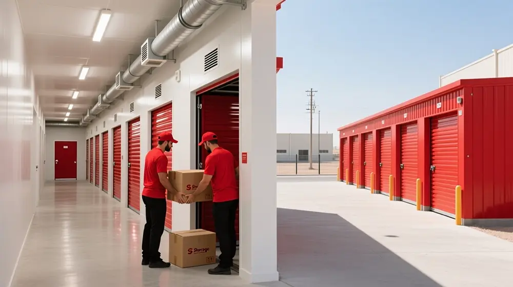 self storage Sharjah near industrial corridors and residential zones