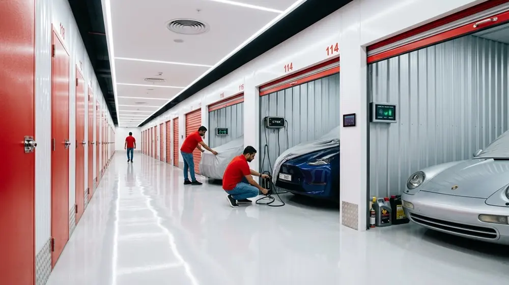 Vehicle and Car Storage