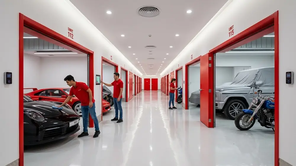 Vehicle and Car Storage