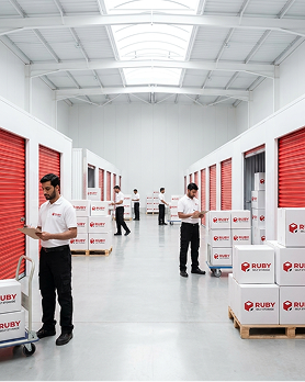 Warehouse storage in Dubai