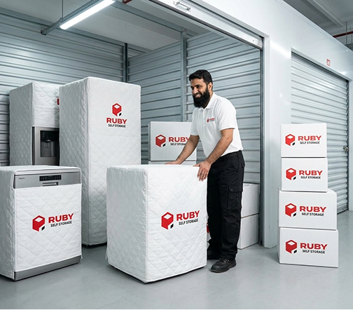 Appliance self storage