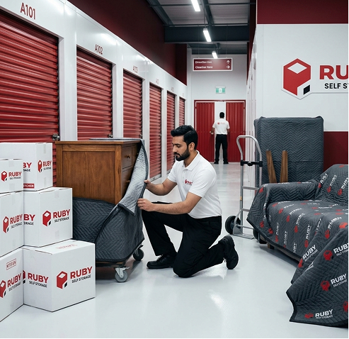 Contact Ruby box storage for booking