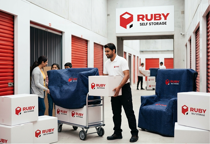Student luggage storage