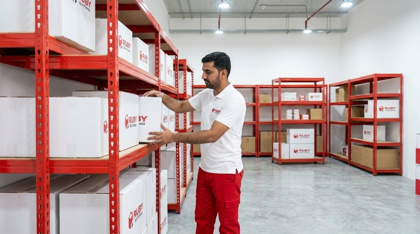 Storage units at Ruby Self Storage