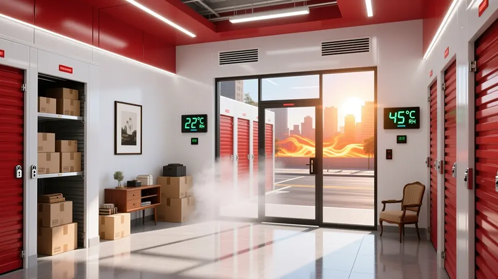Inside Climate Controlled Storage in Dubai: How Self Storage Units Beat Heat & Humidity