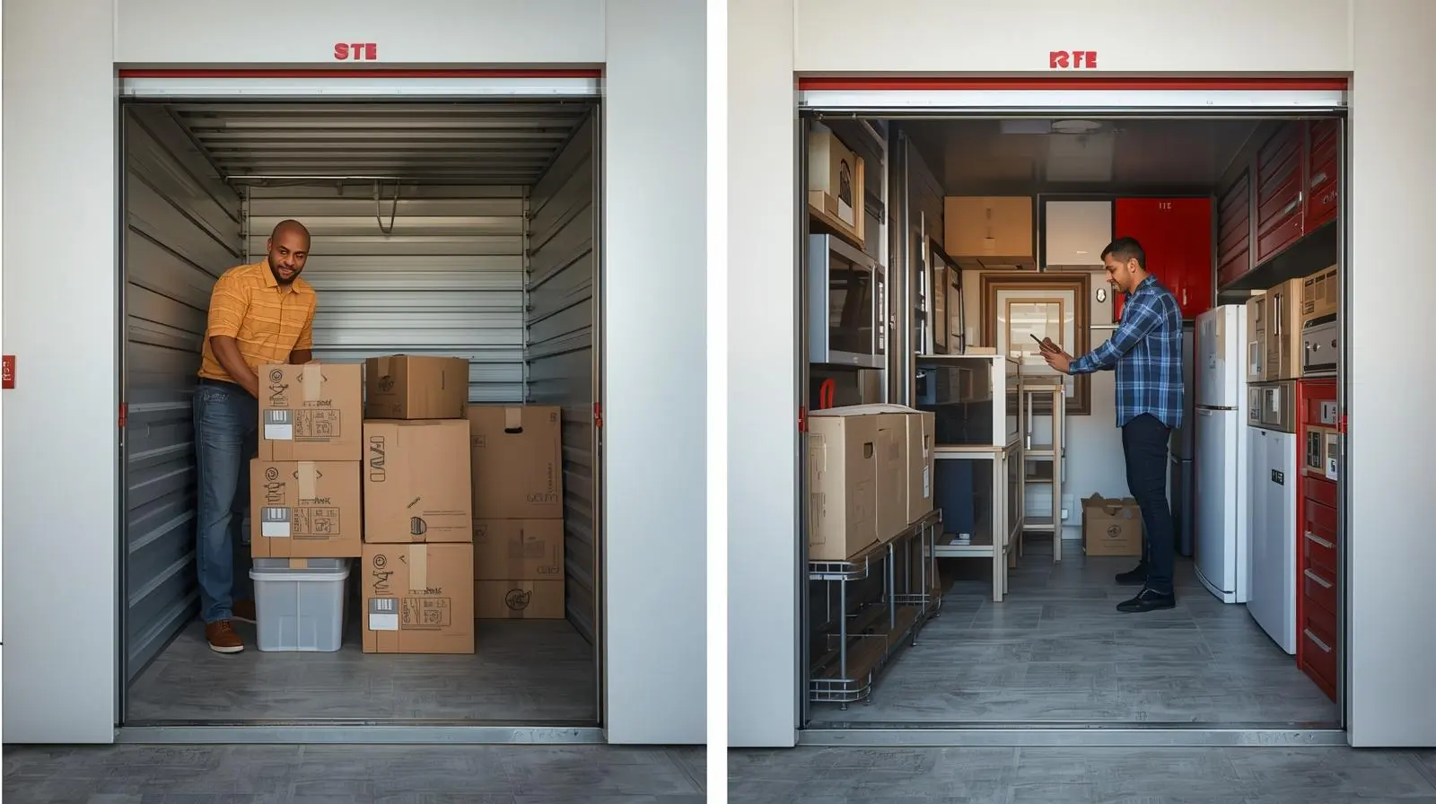 Self storage vs renting a room in Dubai