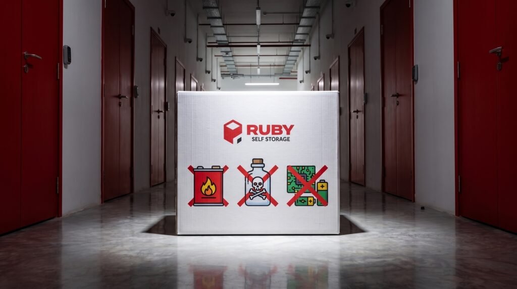 what you cannot store or ship in the UAE